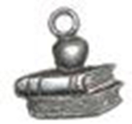 Picture of 1196   School Books Charm 