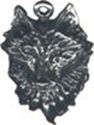 Picture of 3030   Wolf Head Pendant 