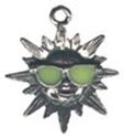 Picture of 4033   Sun with Glasses Pendant 