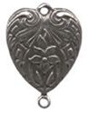 Picture of 4055   Heart Double Ring Pendant 