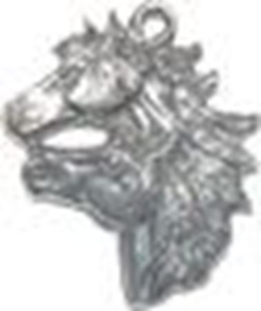 Picture of 4074   Horse Heads Pendant  