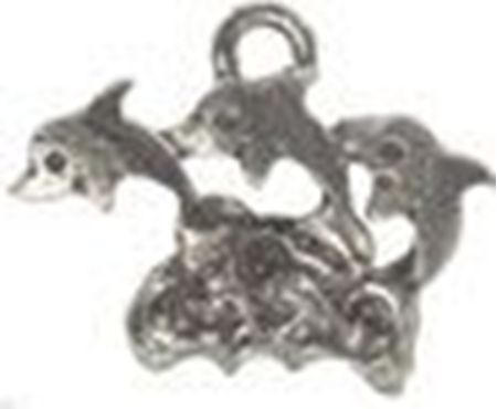 Picture of 4075   Dolphins Pendant 