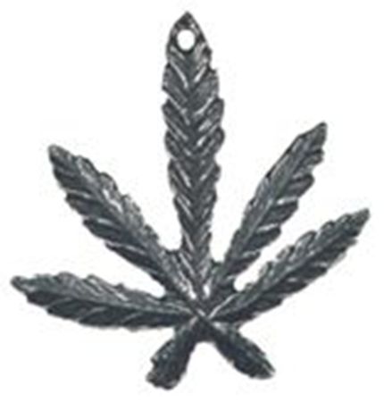Picture of 5004   Pot Leaf Pendant 