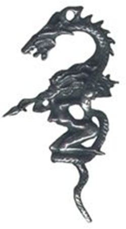 Picture of 5068   Lady on Serpent Pendant 