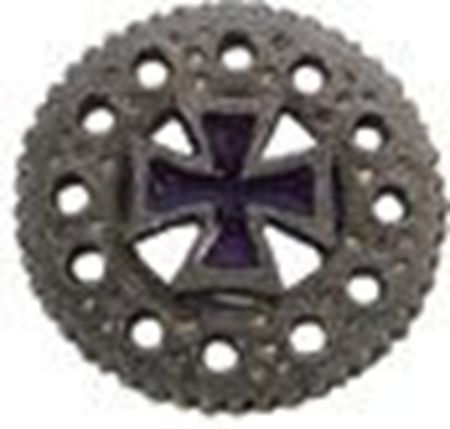 Picture of 5113   Iron Cross Sprocket Pendant 