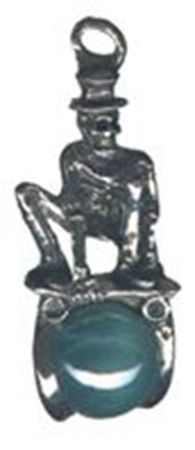 Picture of 6039   Skateboarder Pendant 