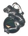 Picture of 6070   Frog Pendant 