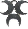 Picture of 6110   Triple Moon Pendant 