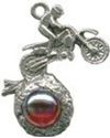 Picture of 6124   Motocross Marble Pendant 