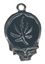 Picture of 7039   Leaf Skull Pendant 