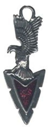 Picture of 7043   Arrowhead Eagle Pendant 