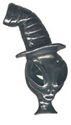 Picture of 7045   Alien Hat Pendant 