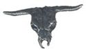 Picture of A1040   Steer Skull Figurine 