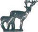 Picture of AA120   Deer Figurine 