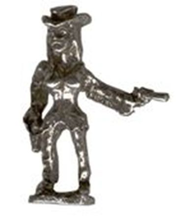 Picture of C3049   Lady Gunfighter Figurine 
