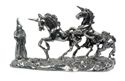 Picture of I8502   3 Unicorns with Wizard Figurine 