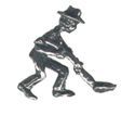 Picture of M11020   Miner Shovel Figurine 