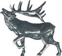 Picture of P12503   Elk Figurine 